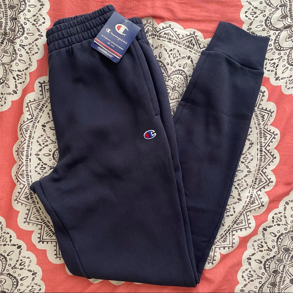 Navy Blue Champion Joggers